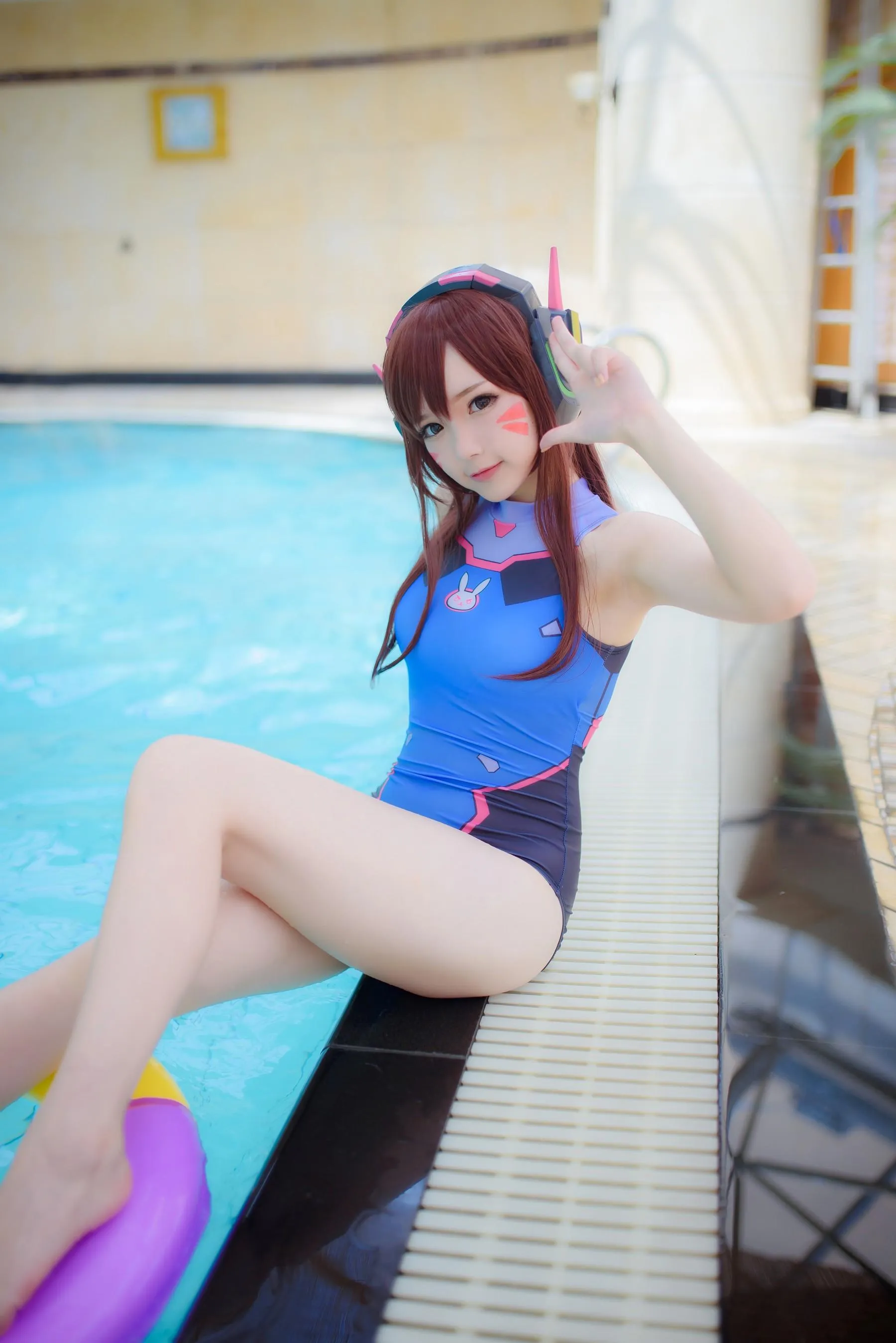 雪晴Astra – NO.02 Overwatch-D.Va水着写真 [31P]插图2